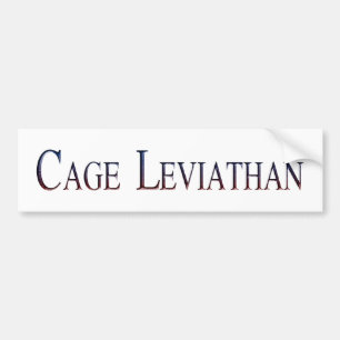 Cage Leviathan Bumper Sticker
