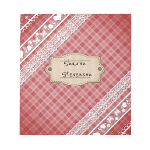 Cage retro notepad