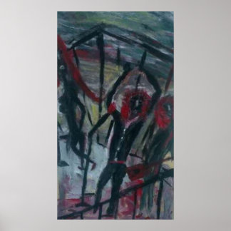 CAGED BAND POSTER