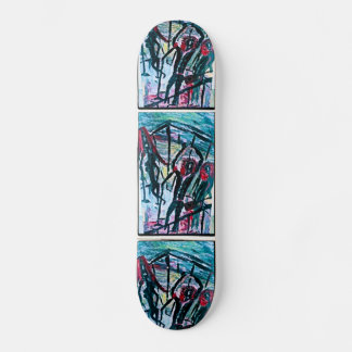 CAGED BAND SKATEBOARD