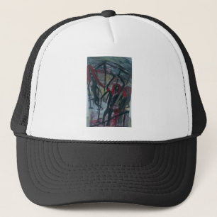 caged band trucker hat