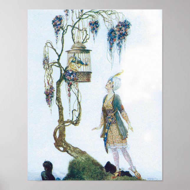 Caged Bird and the Princess Poster (Front)