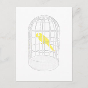 Caged Bird Postcard
