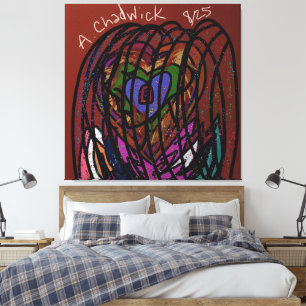 Caged Heart  Canvas Print