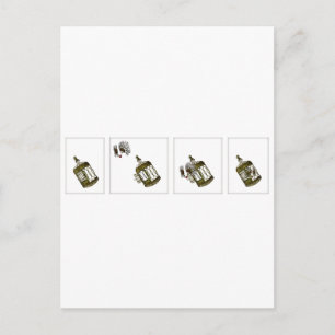 Caged Heart Postcard