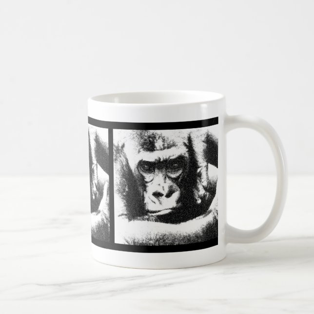Caged Monkey - LaRue Coffee Mug (Right)