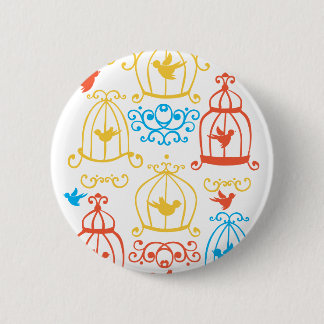 Cagey 6 Cm Round Badge