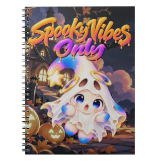 Cahier Spirale Zessi - "Spooky Vibes Only" Notebook
