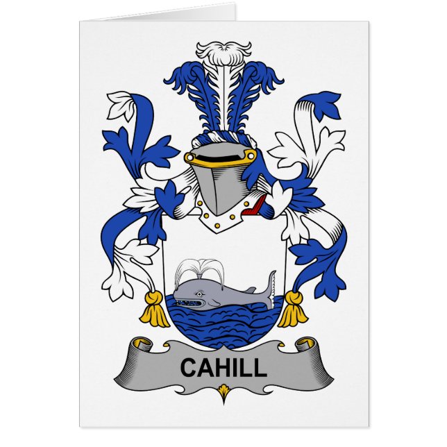 Cahill Family Crest (Front)