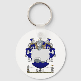 CAHILL FAMILY CREST -  CAHILL COAT OF ARMS KEY RING