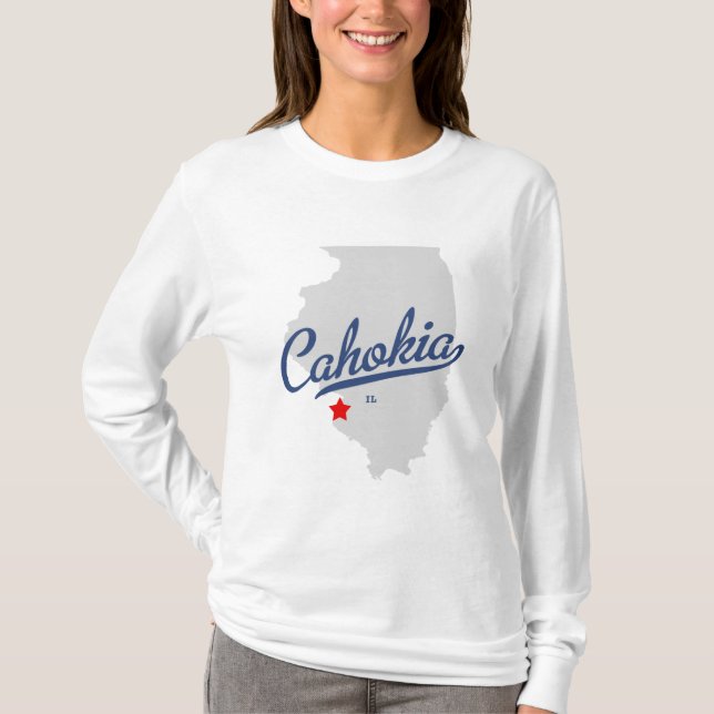 Cahokia Illinois IL Shirt (Front)