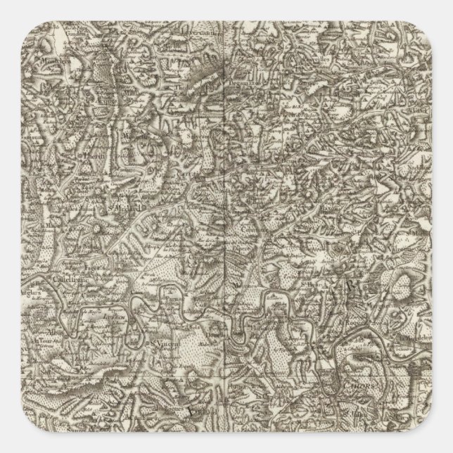 Cahors Square Sticker (Front)