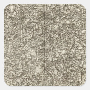 Cahors Square Sticker