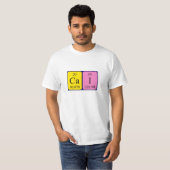 Cai periodic table name shirt (Front Full)