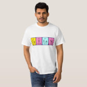 Cailan periodic table name shirt (Front Full)