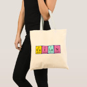 Cailan periodic table name tote bag (Front (Product))