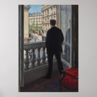 Caillebotte - A Young Man At His Window