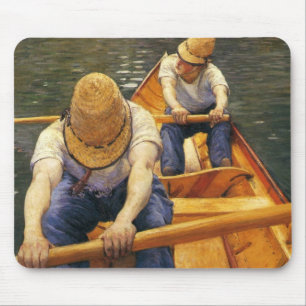 Caillebotte: Boaters Rowing on the Yerres Mouse Mat