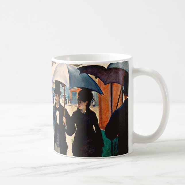 Caillebotte - Paris on a Rainy Day Mug (Right)