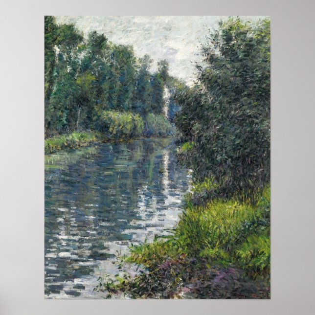 Caillebotte - The Little Arm Of The Seine Poster (Front)