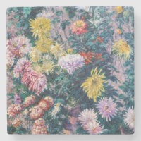 Caillebotte - White and Yellow Chrysanthemums