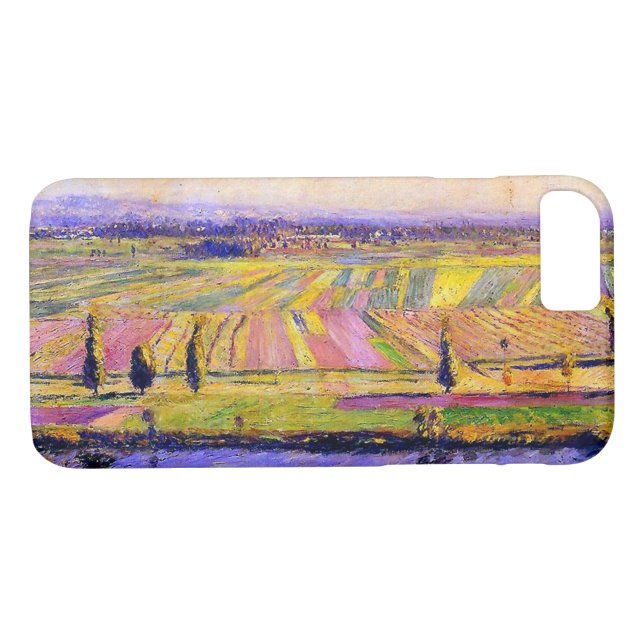 Caillebotte's La Plaine de Gennevilliers Case-Mate iPhone Case (Back (Horizontal))