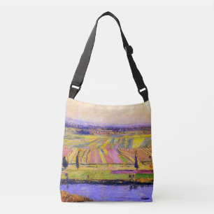 Caillebotte's La Plaine de Gennevilliers Crossbody Bag