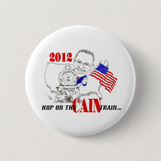 CAIN TRAIN 6 CM ROUND BADGE