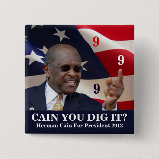 Cain You Dig It? 15 Cm Square Badge