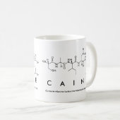 Caine peptide name mug (Front Right)