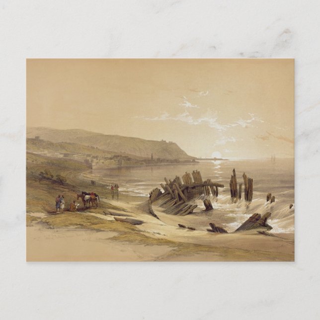 Caiphas looking towards Mount Carmel Volume II Postcard (Front)
