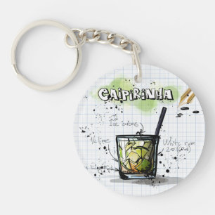 Caipirinha Acrylic Keychain