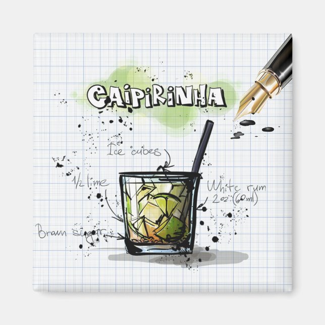 Caipirinha Magnet (Front)