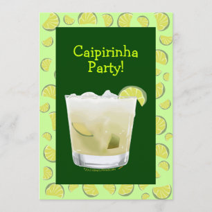 Caipirinha Party Coctail Party Invitation Template