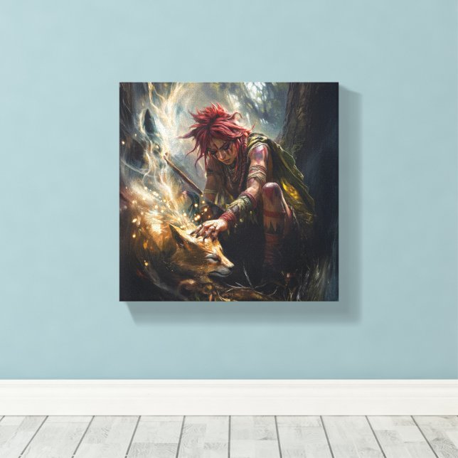 Caipora Canvas Print (Insitu(Wood Floor))