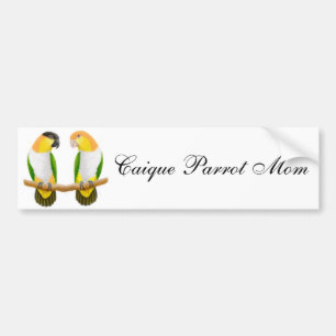 Caique Parrot Mum Bumper Sticker