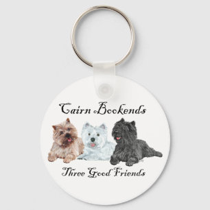 Cairn Bookends, Three Good Friends Key Ring