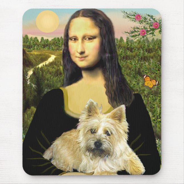 Cairn Terrier 23 - Mona Lisa Mouse Mat (Front)