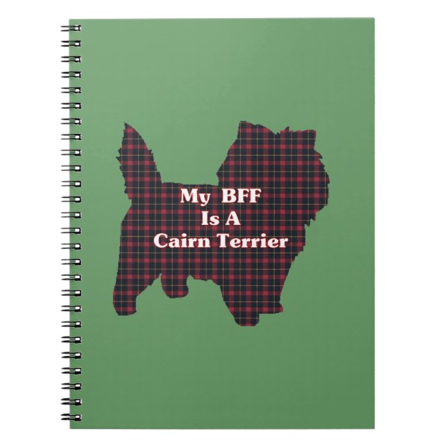 Cairn Terrier BFF Notebook (Front)
