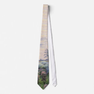 Cairn Terrier (br21) - By the Seine (Monet) Tie