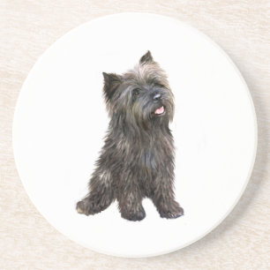 Cairn Terrier - brindle Coaster