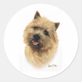 Cairn Terrier Classic Round Sticker