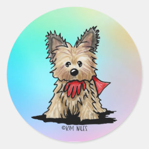 Cairn Terrier  Classic Round Sticker