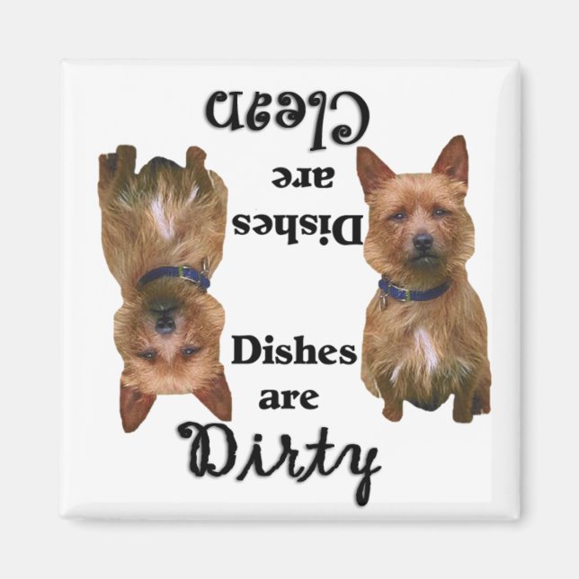Cairn Terrier Dishwasher Magnet (Front)