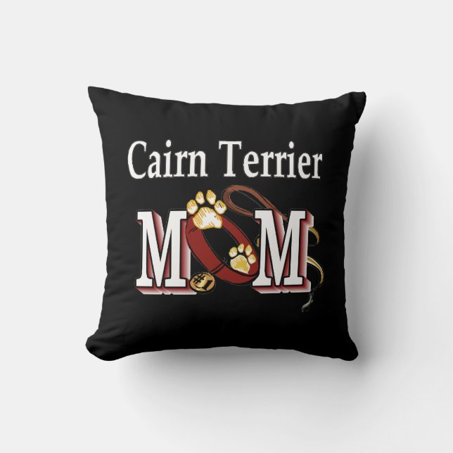 Cairn Terrier Dog MOM Cushion (Front)