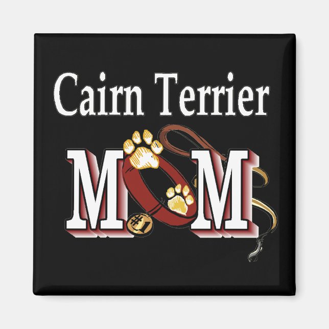 Cairn Terrier Dog MOM Magnet (Front)