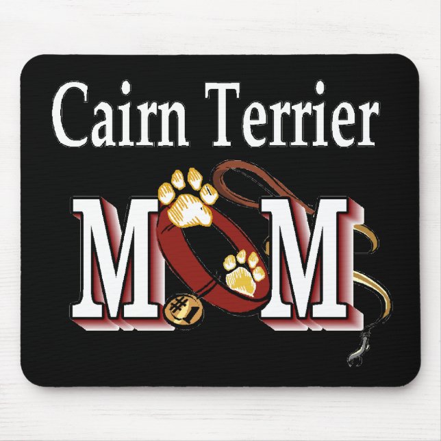 Cairn Terrier Dog MOM Mouse Mat (Front)