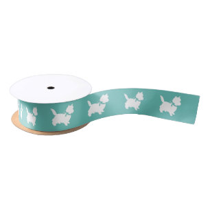 Cairn Terrier Dog Puppy Satin Ribbon