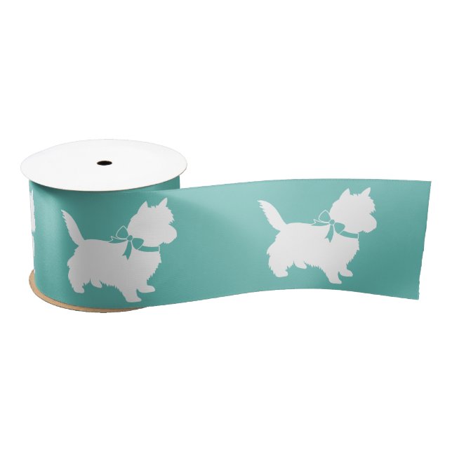 Cairn Terrier Dog Puppy Satin Ribbon (Spool)