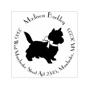 Cairn Terrier Dog Puppy Self-inking Stamp